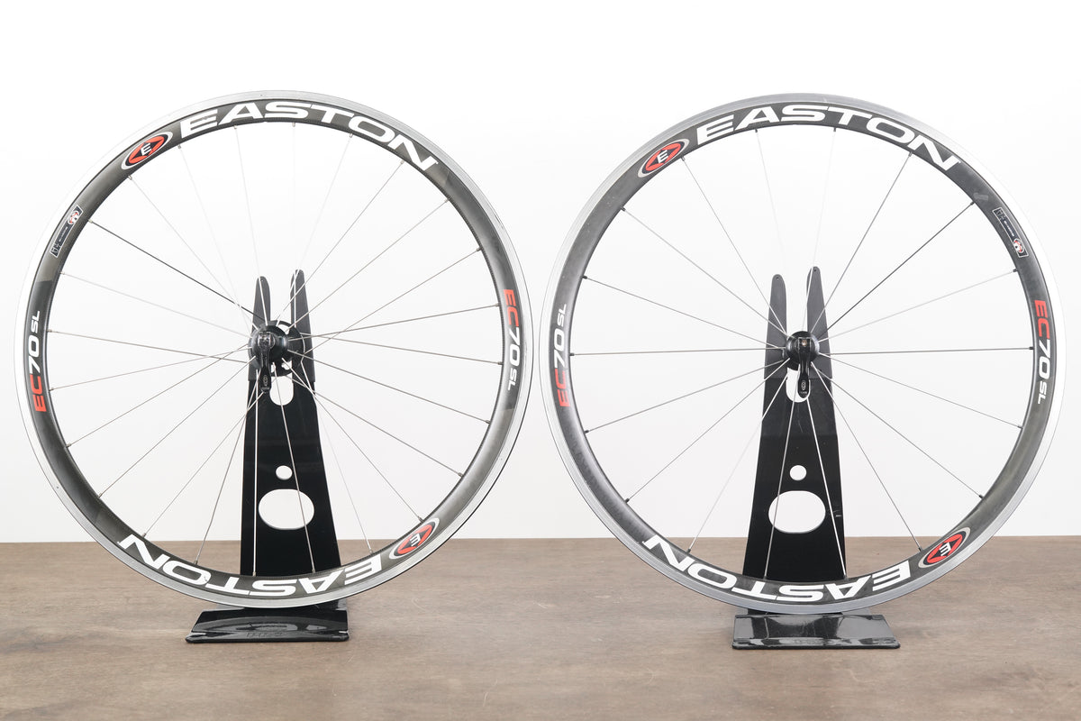Easton EC70 SL Carbon Clincher Rim Brake Wheelset Shimano/SRAM 10 Speed EC 90