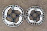 (2) 160mm/140mm Shimano XT RT-MT800 Center Lock Disc Brake Road CX MTB Rotors