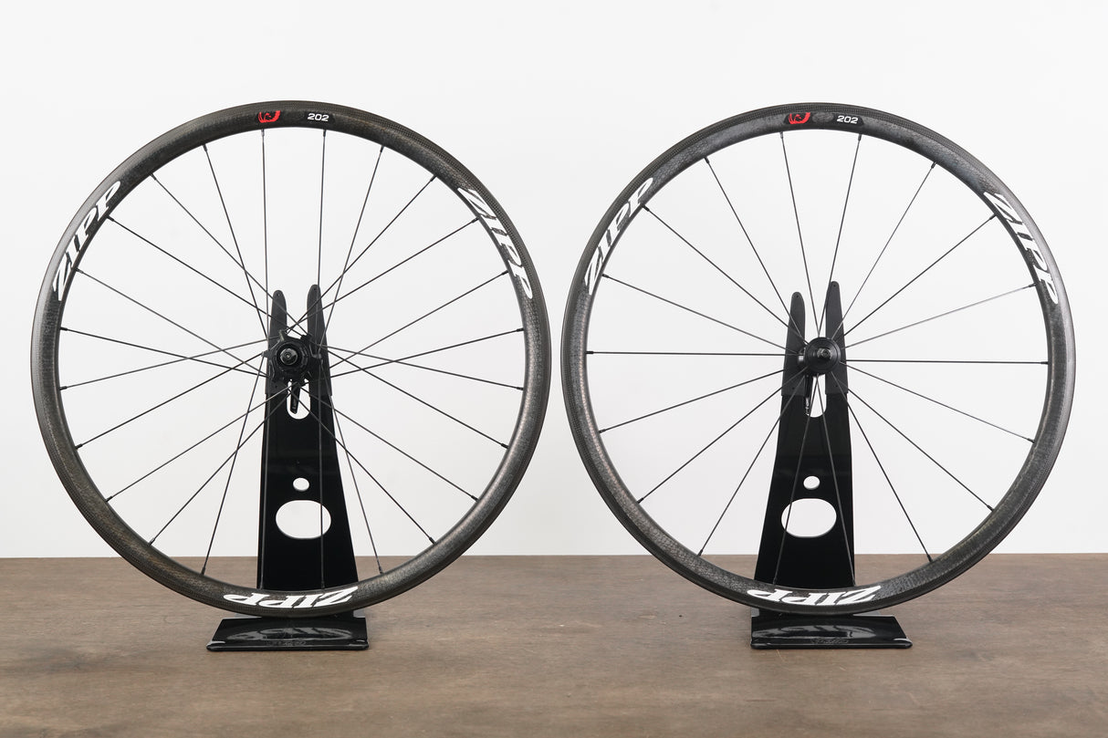 Zipp 202 Firecrest 77/177 Carbon Clincher Rim Brake Wheelset 11 Speed