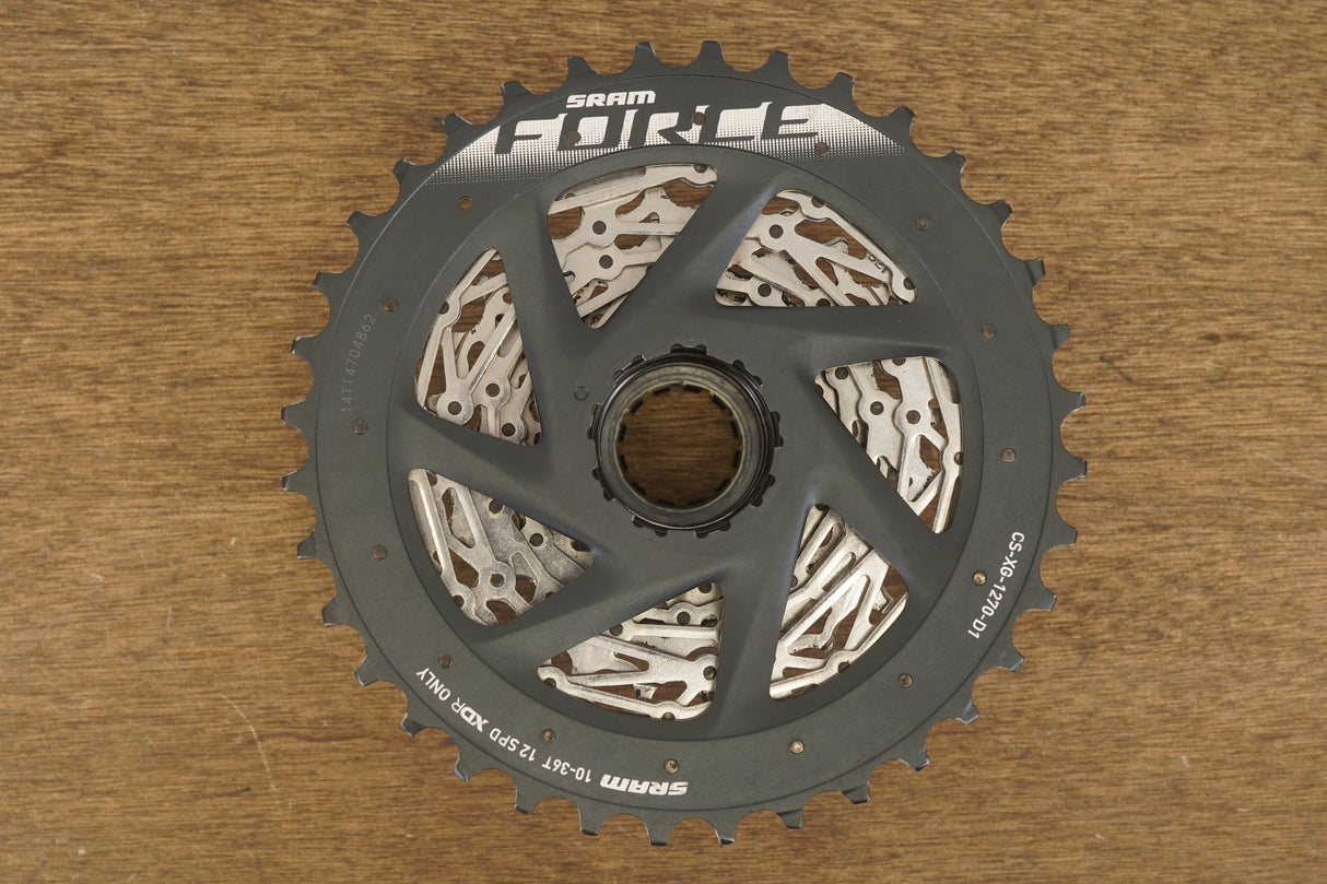 10-36T SRAM Force CS-XG-1270-D1 12 Speed Road Cassette 309g