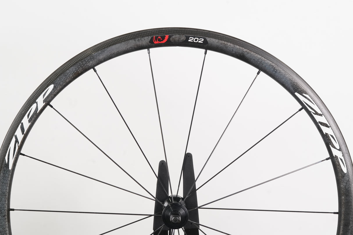 Zipp 202 Firecrest 77/177 Carbon Clincher Rim Brake Wheelset 11 Speed