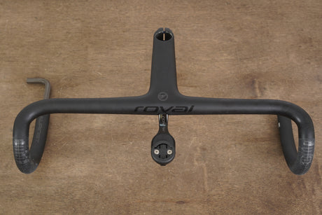 44cm 130mm -6 Degree Roval Alpinist Carbon Road Barstem Handlebar + Mount 1 1/8"