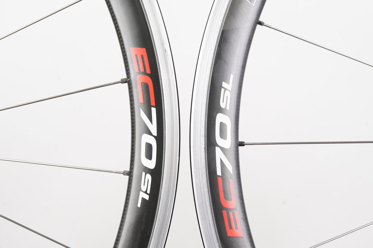 Easton EC70 SL Carbon Clincher Rim Brake Wheelset Shimano/SRAM 10 Speed EC 90