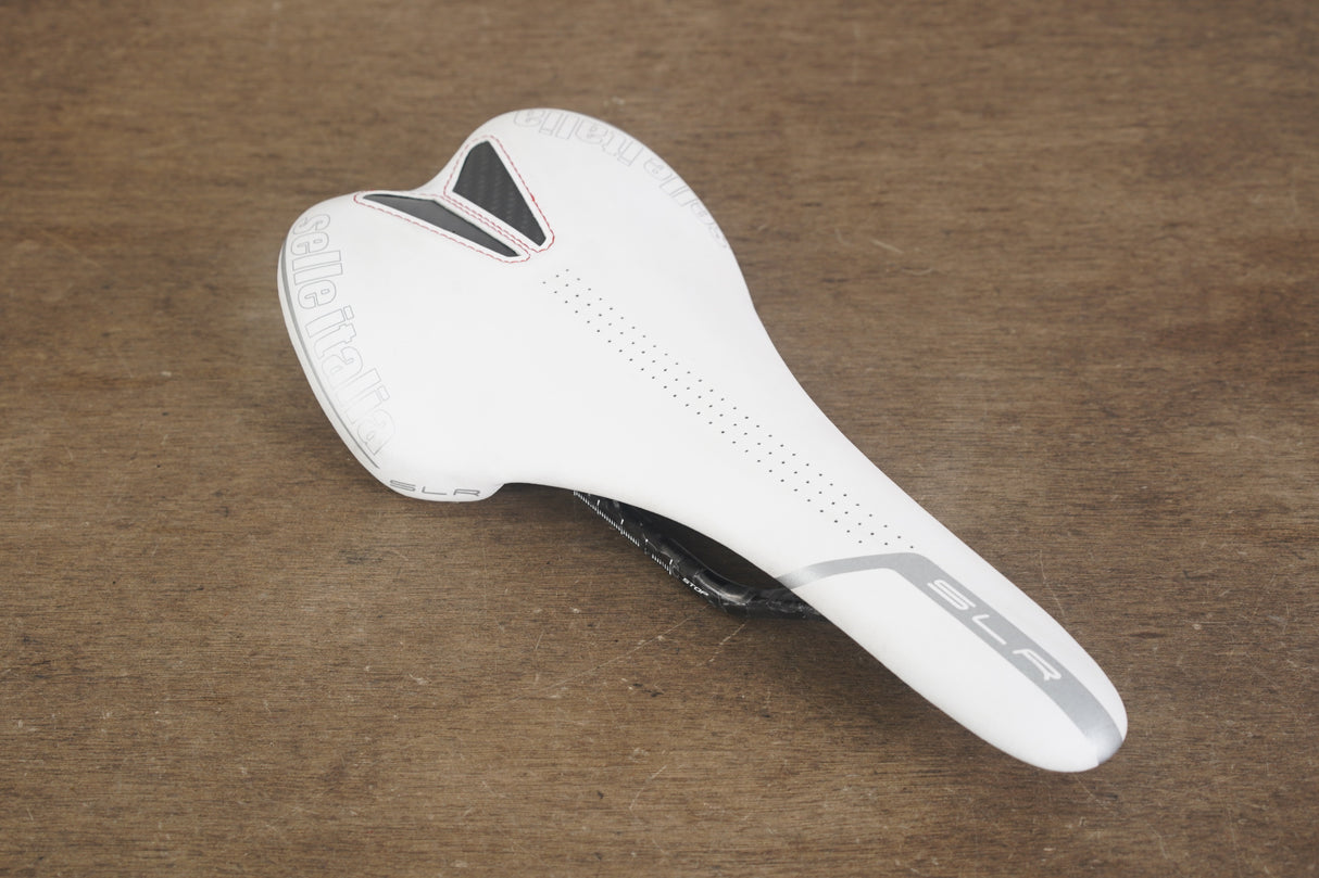132mm Selle Italia SLR Carbon Rail Road Saddle 130g