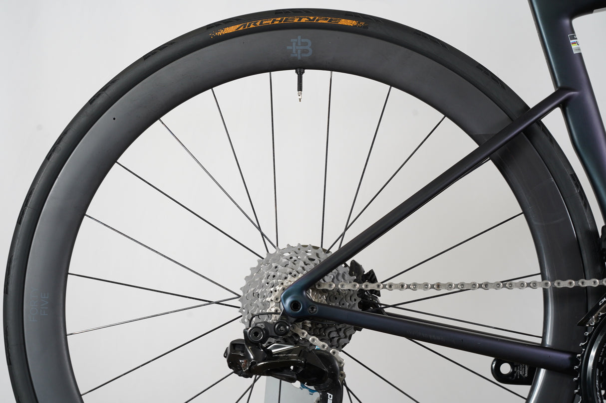 52cm Specialized S-WORKS Tarmac SL8 R9270 Di2 OSPW 4iiii Black Inc. Road Bike