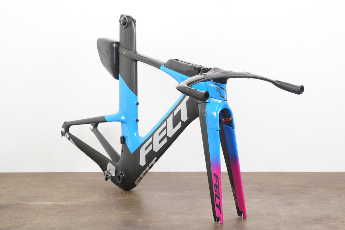 XS Felt IA 2 Carbon Aero Rim Brake TT Triathlon Frameset IA2 + Base Bar