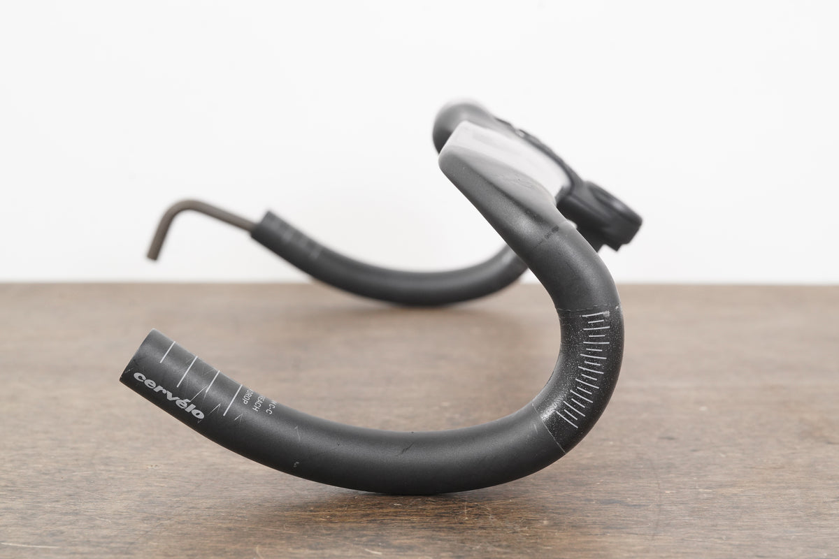 42cm Cervelo Carbon Aero Compact Road Handlebar + Mount 31.8mm