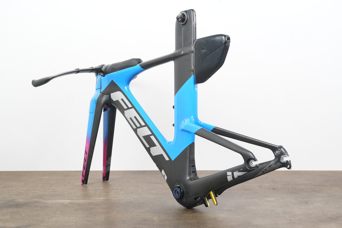 XS Felt IA 2 Carbon Aero Rim Brake TT Triathlon Frameset IA2 + Base Bar