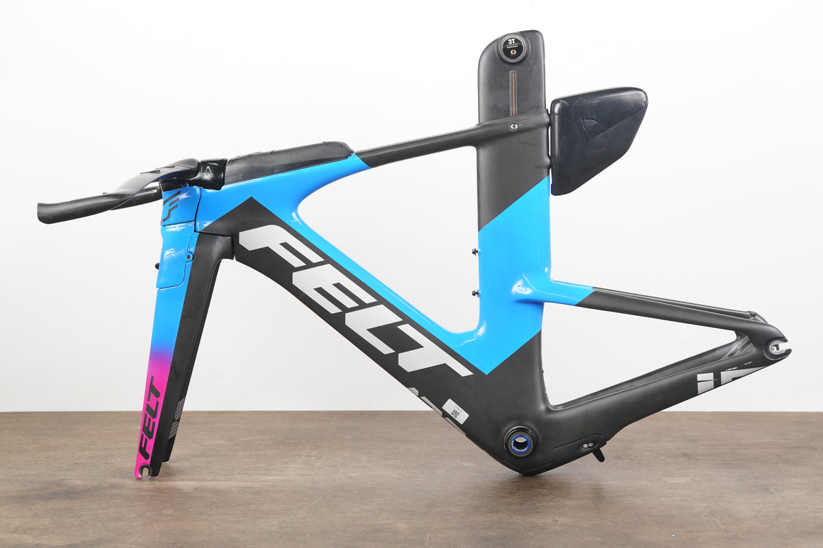 XS Felt IA 2 Carbon Aero Rim Brake TT Triathlon Frameset IA2 + Base Bar