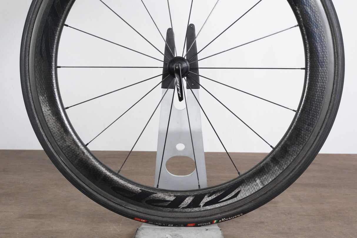 Zipp 404 Firecrest 77/177 Carbon Tubular Rim Brake Wheelset Shimano/SRAM 11 Speed