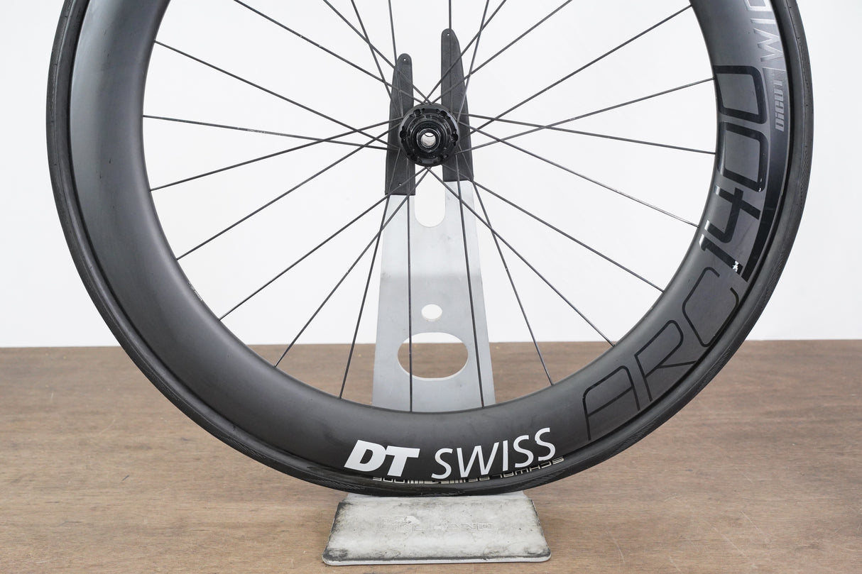 REAR DT Swiss ARC 1400 DICUT Carbon Clincher Disc Brake Wheel SRAM XDR 12 Speed