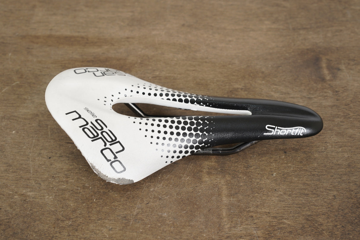 142mm Selle San Marco ShortFit Team Steel Rail Road Saddle 165g