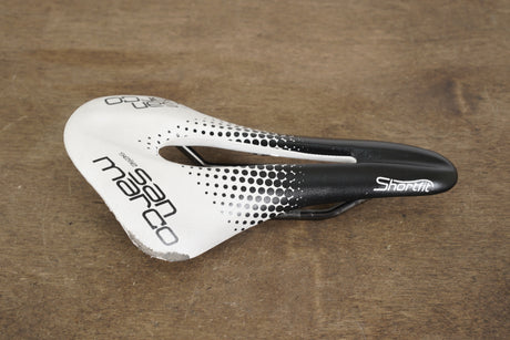 142mm Selle San Marco ShortFit Team Steel Rail Road Saddle 165g