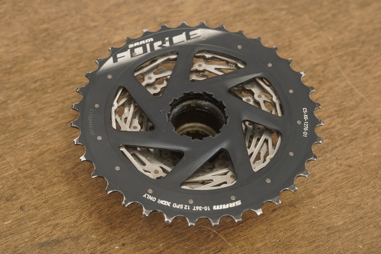 10-36T SRAM Force CS-XG-1270-D1 12 Speed Road Cassette 308g