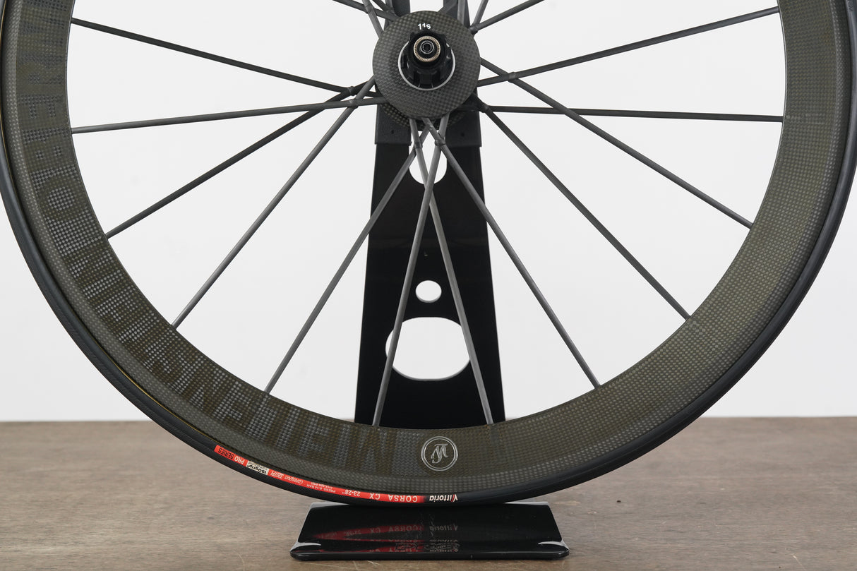 REAR Lightweight Obermayer Gen 5 Carbon Tubular Rim Brake Wheelset 11 Speed