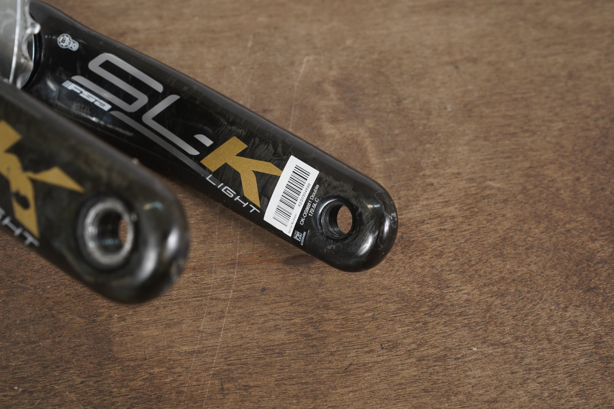 172.5mm 50/34T BB30 FSA SL-K Light Carbon Road Crankset SLK