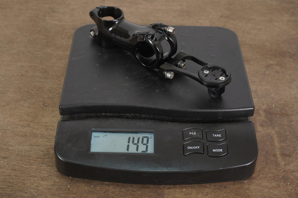 Specialized S-WORKS 70mm ±6 Degree Alloy Road Stem + Mount 149g 1 1/8" 31.8mm