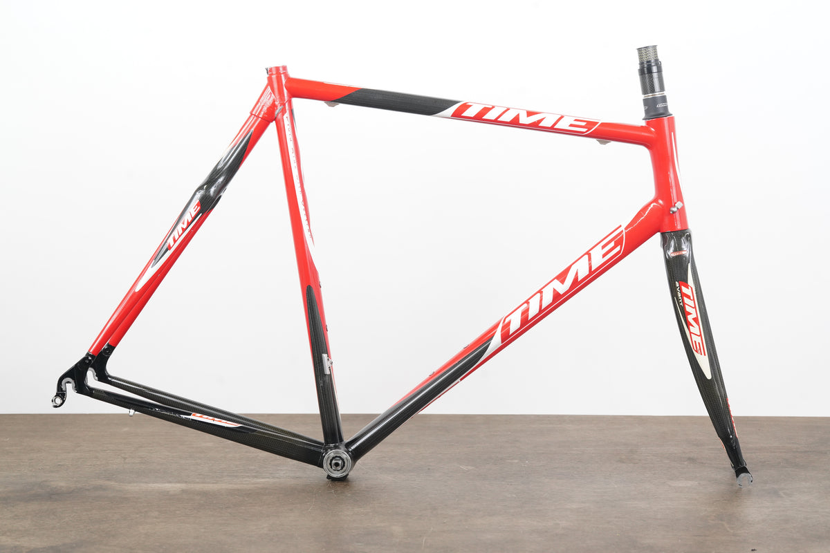 *Damaged* 56cm Time VX Special Pro Carbon Rim Brake Road Frameset