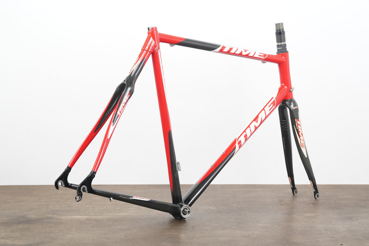 *Damaged* 56cm Time VX Special Pro Carbon Rim Brake Road Frameset