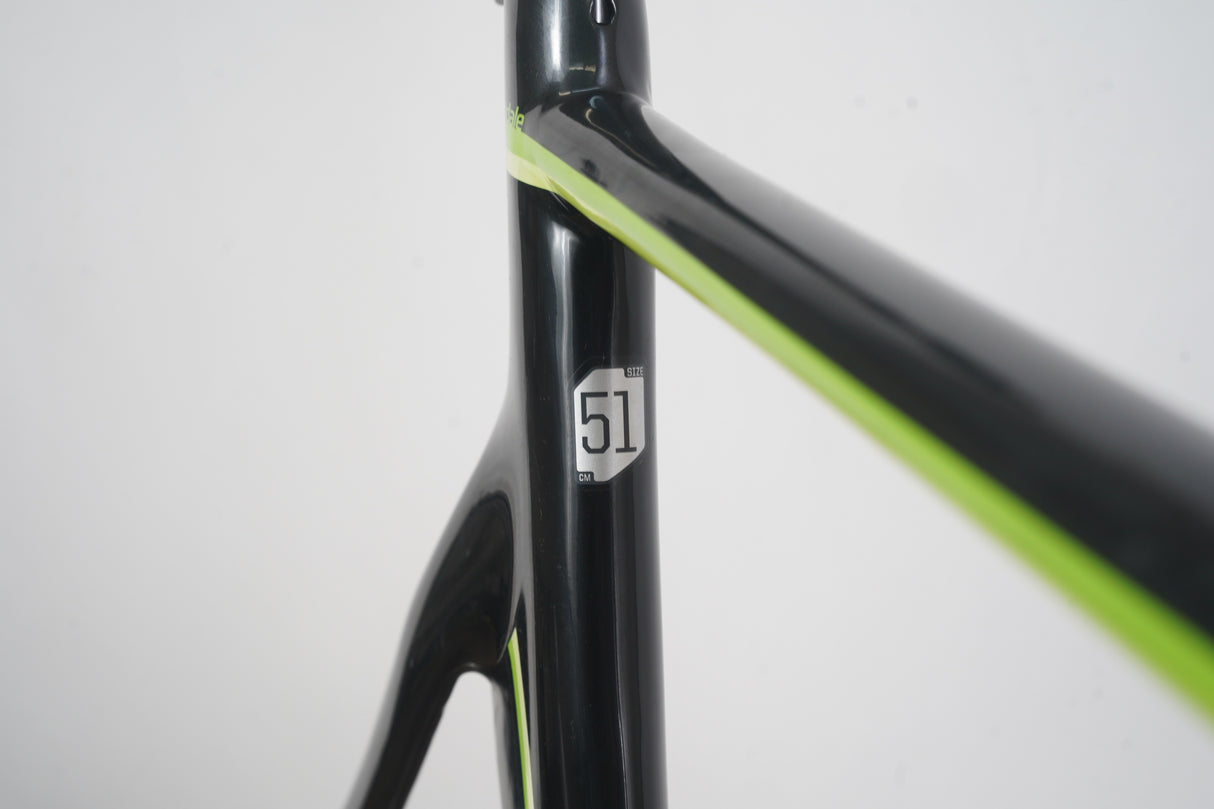 51cm Cannondale Slice Carbon Rim Brake TT Triathlon Frameset