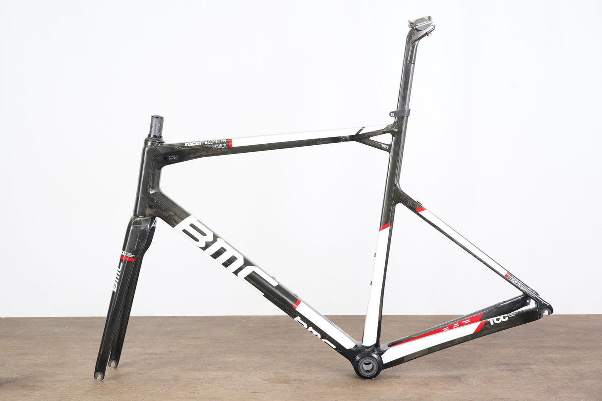 55cm BMC RaceMachine RM01 Carbon Rim Brake Road Frameset RM 01