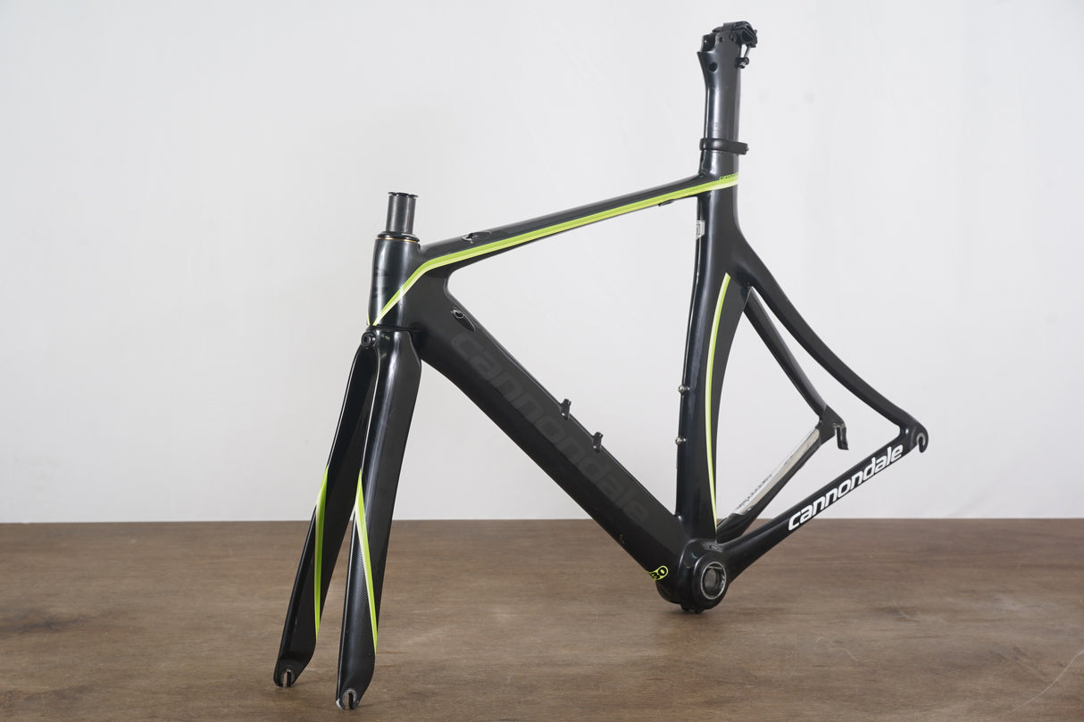 51cm Cannondale Slice Carbon Rim Brake TT Triathlon Frameset