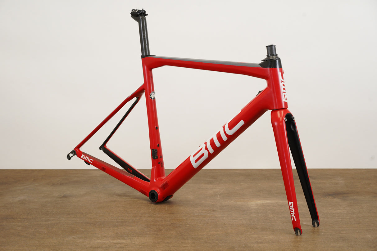 54cm BMC TeamMachine SLR01 Carbon Rim Brake Frameset SLR 01