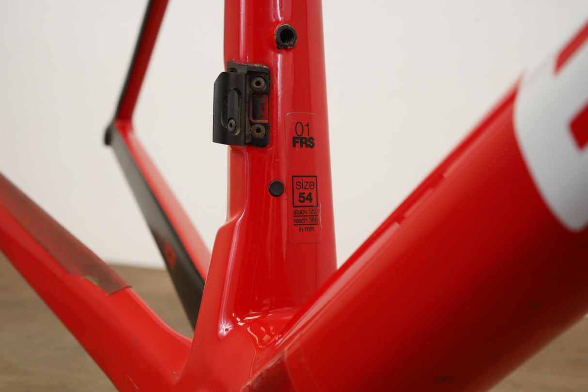 54cm BMC TeamMachine SLR01 Carbon Rim Brake Frameset SLR 01
