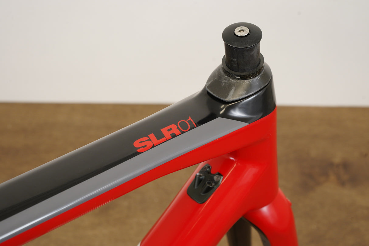 54cm BMC TeamMachine SLR01 Carbon Rim Brake Frameset SLR 01