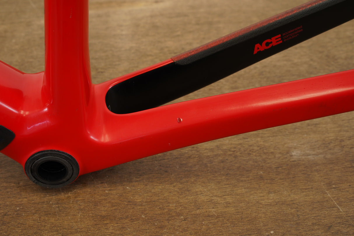 54cm BMC TeamMachine SLR01 Carbon Rim Brake Frameset SLR 01