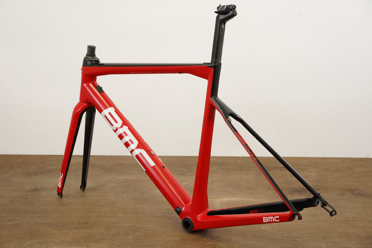 54cm BMC TeamMachine SLR01 Carbon Rim Brake Frameset SLR 01