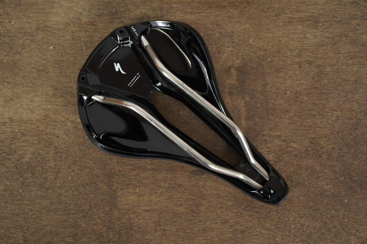 143mm Specialized Power Expert Titanium Rail Road Saddle 225g