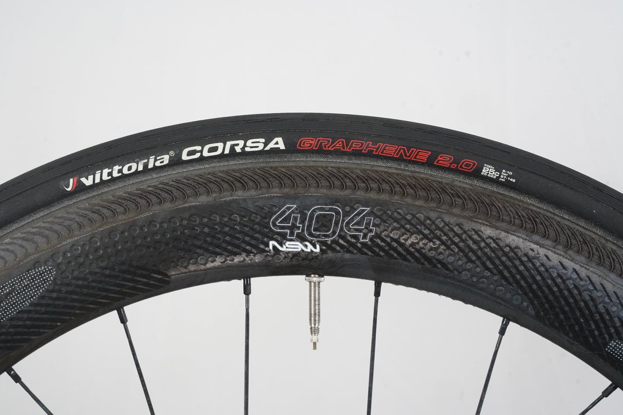 Zipp 303/404 NSW Cognition Carbon Tubeless Rim Brake Wheelset 11 Speed