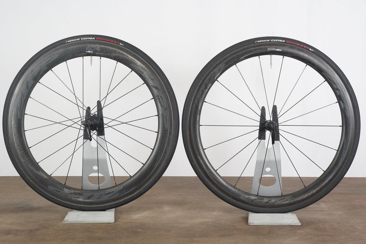 Zipp 303/404 NSW Cognition Carbon Tubeless Rim Brake Wheelset 11 Speed