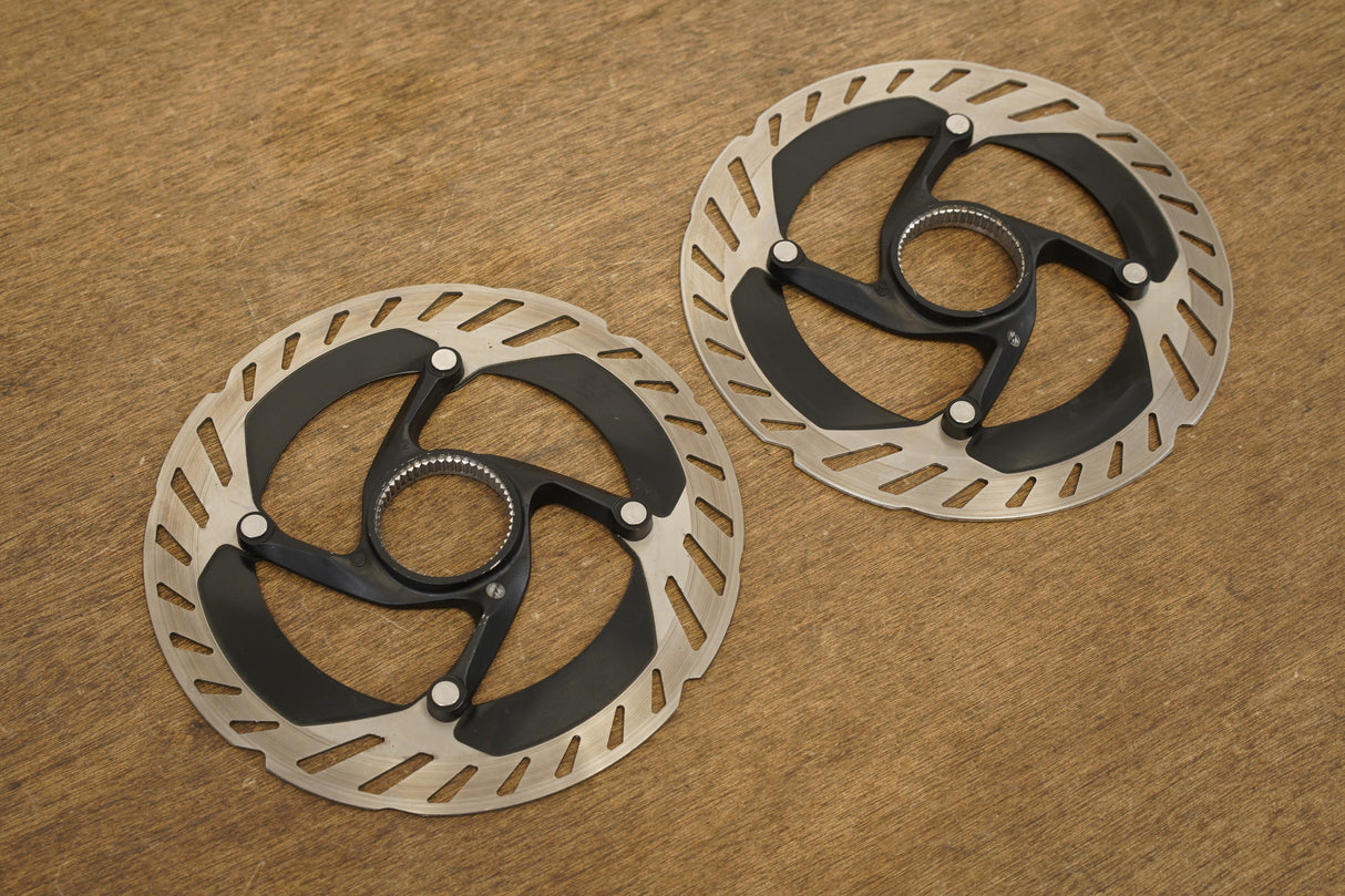 (2) 160mm Shimano Dura-Ace RT-CL900-160 Center Lock Disc Brake Rotors CL 900