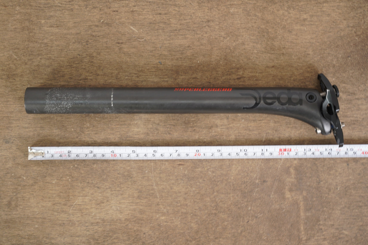 31.6mm Deda Elementi Superleggero Carbon Setback Road Seatpost