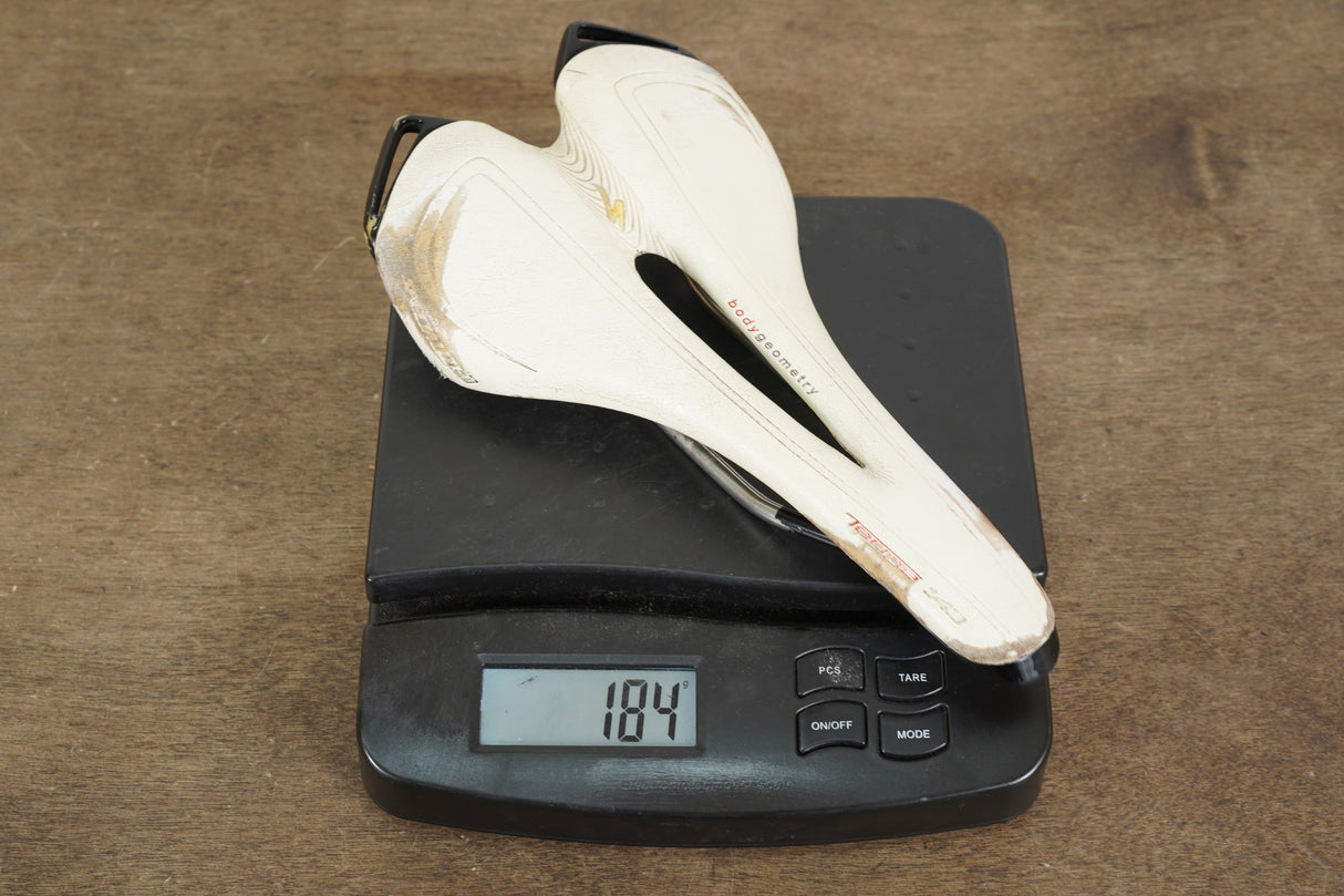 143mm Specialized Toupe Expert Titanium Rail Road Saddle 184g