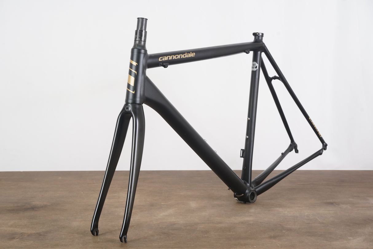 56cm Cannondale CAAD10 Black Inc. Di2 Alloy Rim Brake Road Frameset CAAD 10