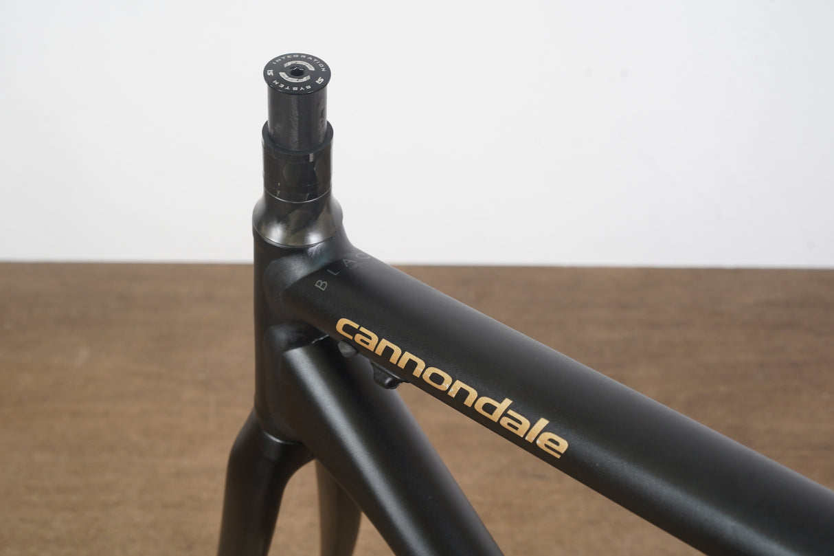 56cm Cannondale CAAD10 Black Inc. Di2 Alloy Rim Brake Road Frameset CAAD 10