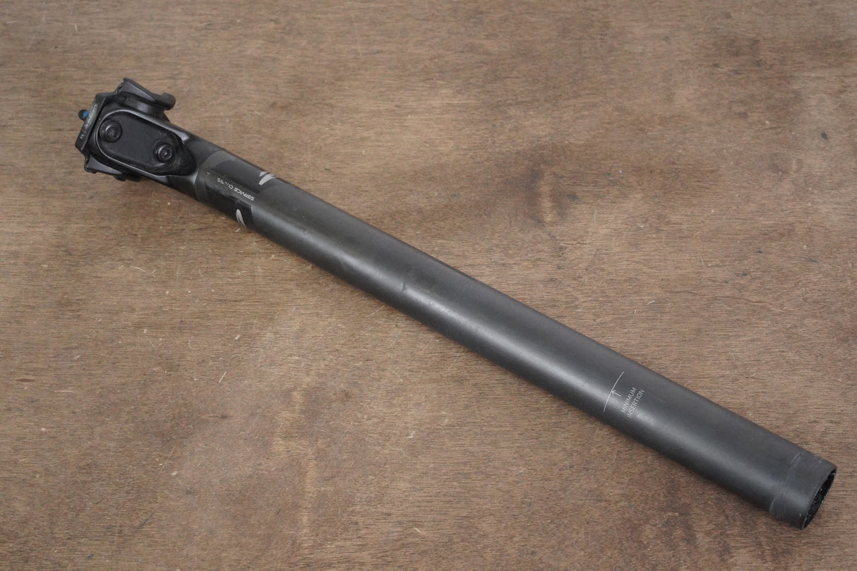 31.6mm Zipp Service Course SL Carbon Alloy Setback Road Seatpost