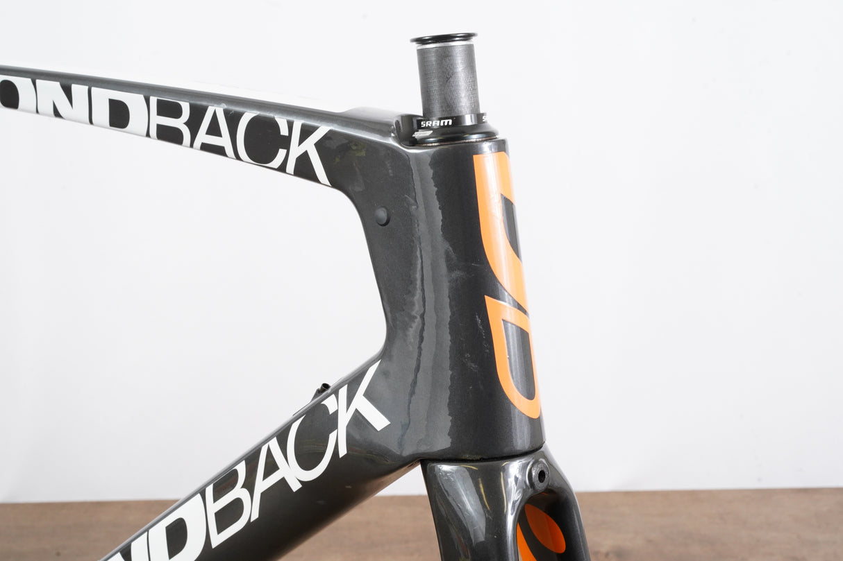 55cm Diamondback Podium Equipe Di2 Carbon Rim Brake Road Frameset