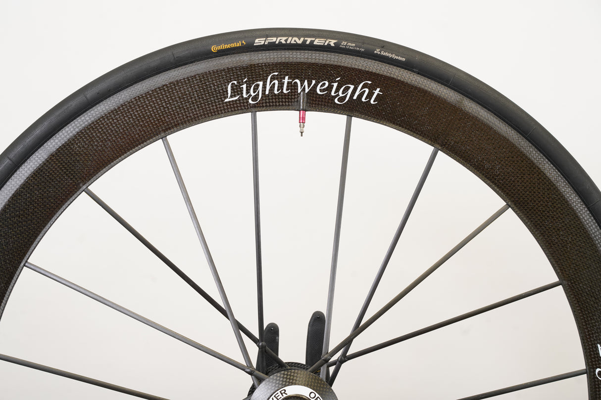 Lightweight Obermayer Carbon Tubular Rim Brake Wheelset Shimano/SRAM 11 Speed