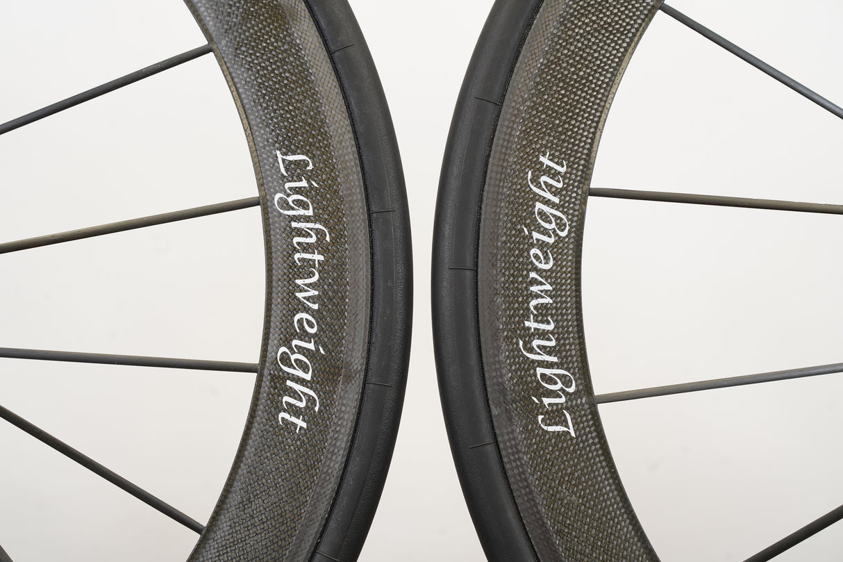 Lightweight Obermayer Carbon Tubular Rim Brake Wheelset Shimano/SRAM 11 Speed