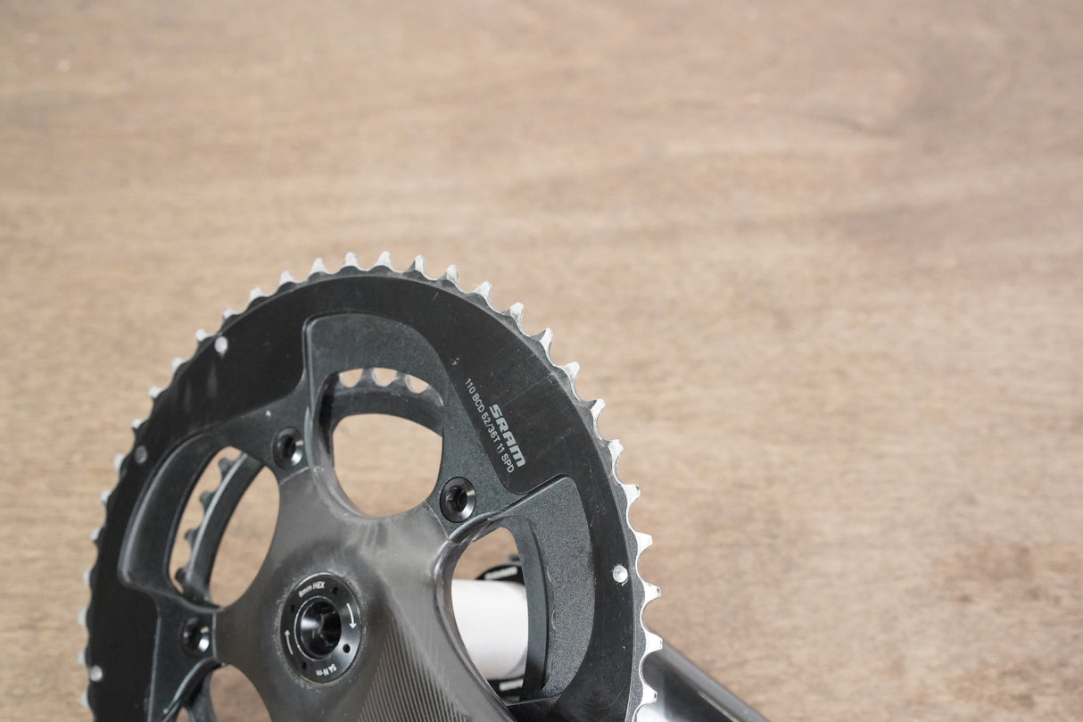 172.5mm 52/36T BB30 SRAM Red 22 Carbon Crankset