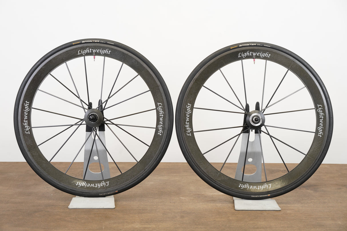 Lightweight Obermayer Carbon Tubular Rim Brake Wheelset Shimano/SRAM 11 Speed