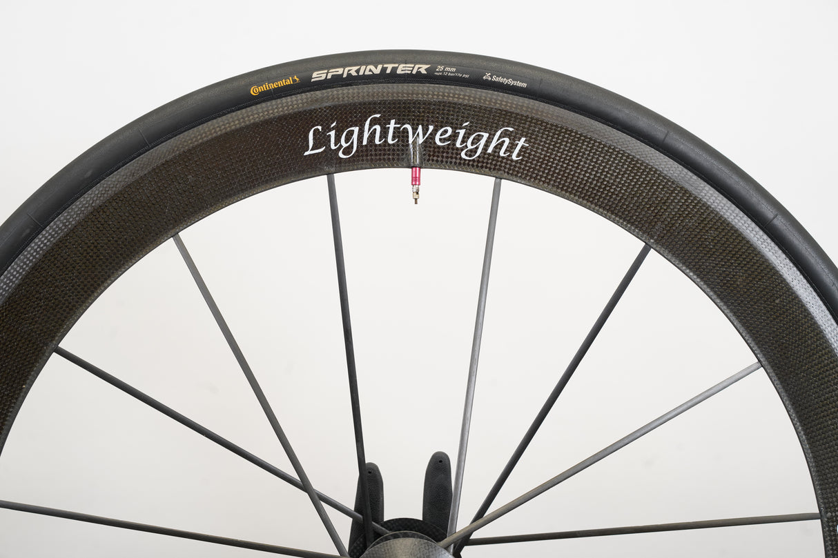 Lightweight Obermayer Carbon Tubular Rim Brake Wheelset Shimano/SRAM 11 Speed