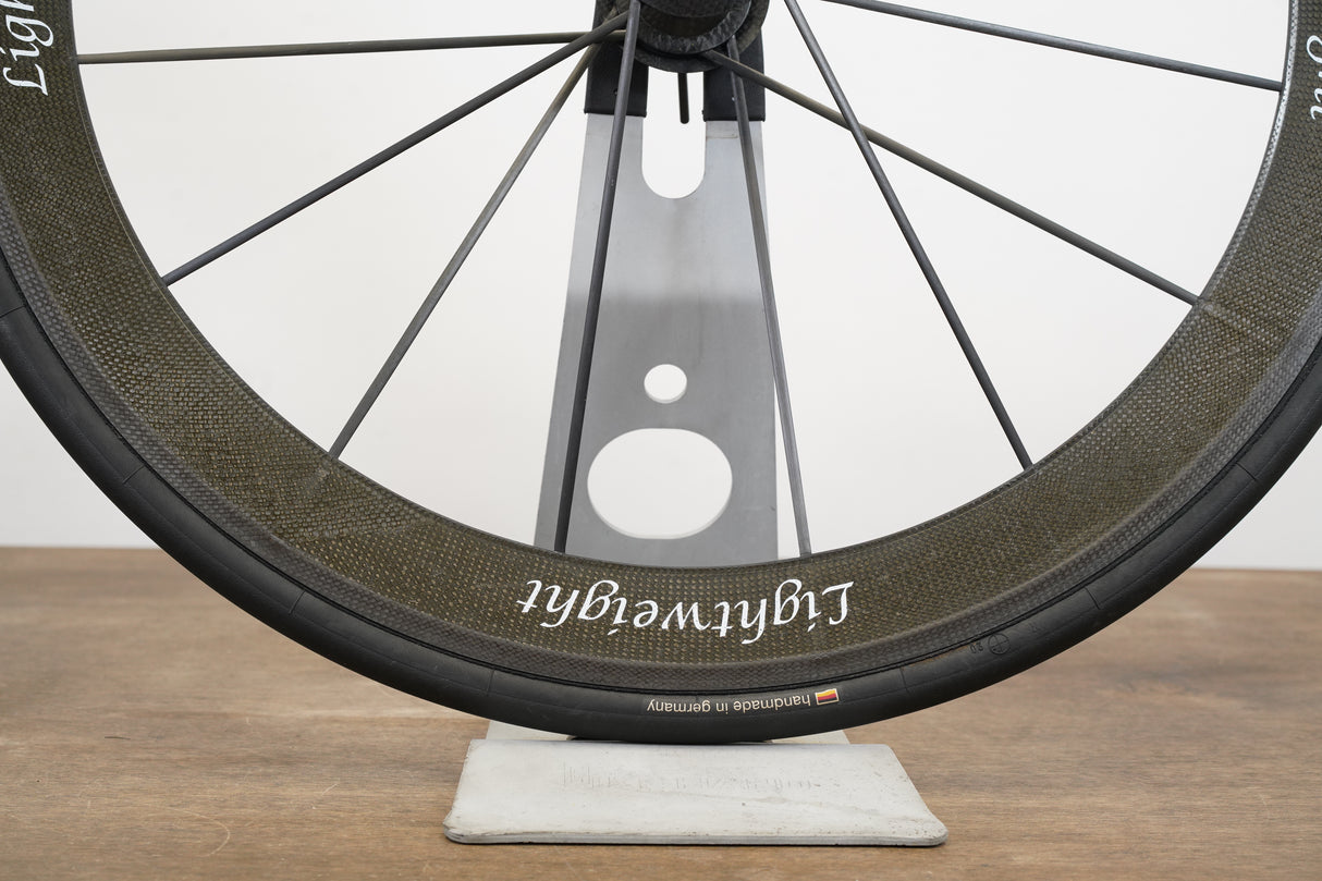 Lightweight Obermayer Carbon Tubular Rim Brake Wheelset Shimano/SRAM 11 Speed