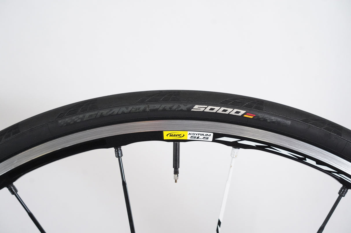 Mavic Ksyrium SLS Alloy Clincher Rim Brake Wheelset Shimano/SRAM 11 Speed