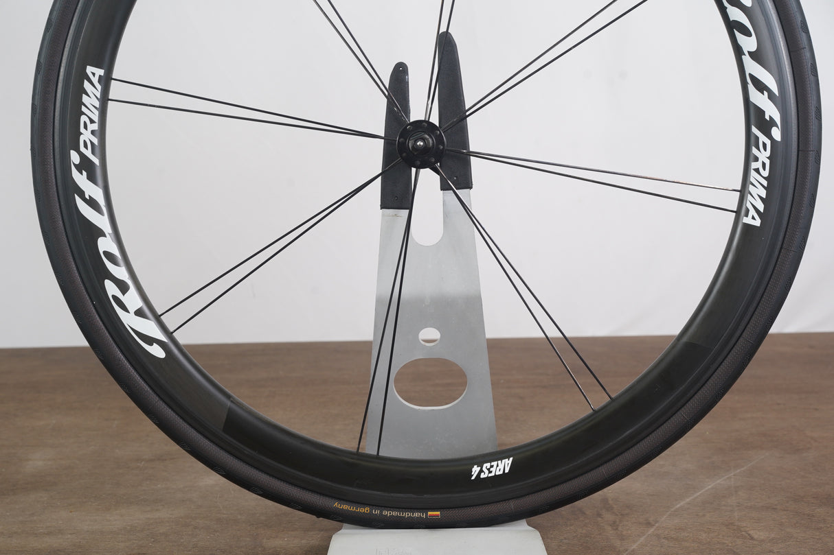 Rolf Prima Ares4 Carbon Clincher Rim Brake Wheelset Campagnolo 11 Speed
