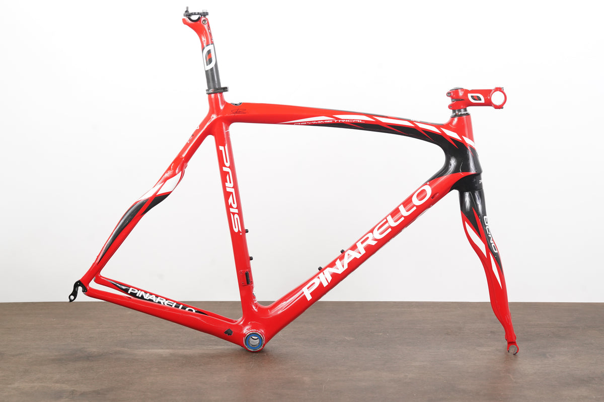 *Damaged* 56cm Pinarello Paris Carbon Rim Brake Road Frameset